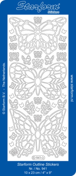 Starform sticker goud 941 (Locatie: G369)