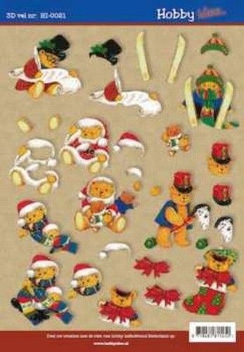 Hobby Idee knipvel kerst HI 0021 (Locatie: 209)