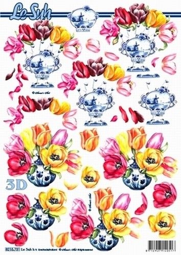 Le Suh knipvel bloemen/tulpen 8215731 (Locatie: 4435)