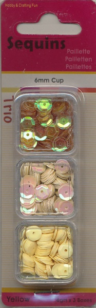 Pailletten-Sequins Trio 6mm 12053 5313 (Locatie: 1C )
