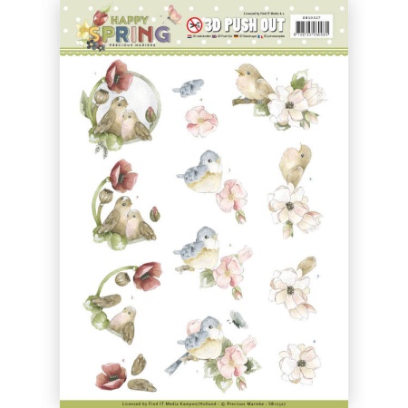 Precious Marieke Happy Spring stansvel SB10327 (Locatie: 0124)