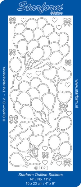 Starform sticker goud 1112 (Locatie: N169)