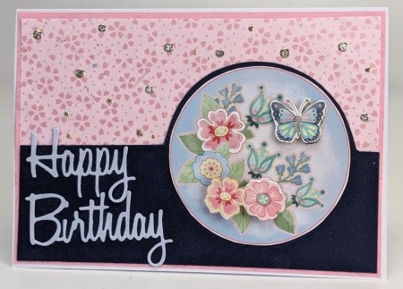 Verjaardagskaart 'Happy Birthday'