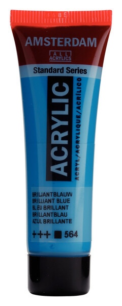 Amsterdam Acrylverf Tube 20 ml Briljantblauw 564