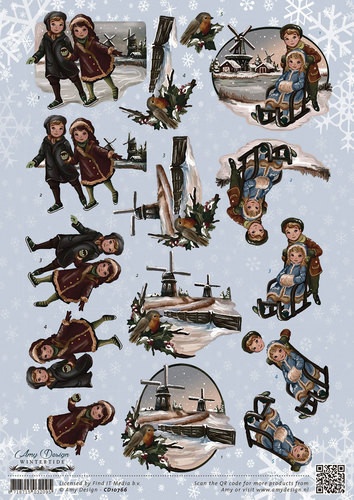 Amy Design knipvel winter CD10766 (Locatie: 2601)