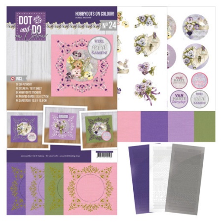 Dot and Do on Colour 24 Purple Passion DODOOC10024 (Locatie: 2319)