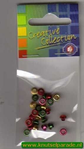 Eyelets kerst assortiment 25 stuks nr.20413/12 (Locatie: 5RC1 )