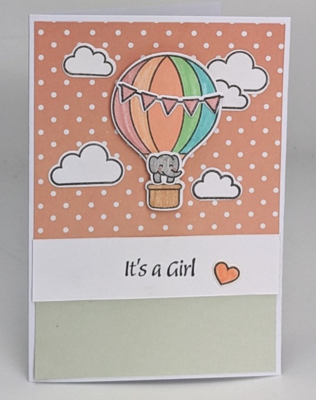 Geboortekaart 'It's A Girl'
