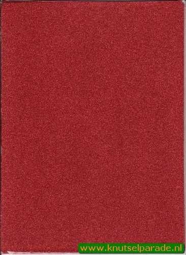 Glitterpapier A4 rood (Locatie: 6535)