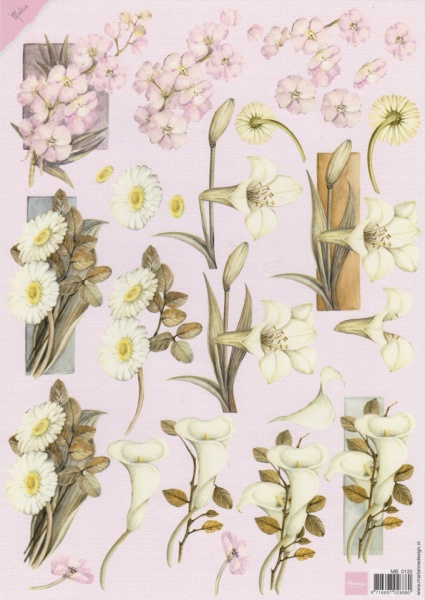 Marianne Design knipvel bloemen MB 0130 (Locatie: 1350)