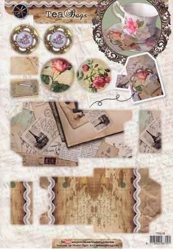 Studio Light stansvel tea bags TBSL 06 (Locatie: 5544)