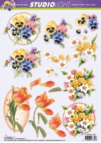 Studio Light knipvel bloemen STAPSL1020 (Locatie: 2558)