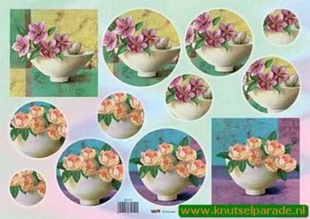 TBZ pyramide knipvel bloemen 202167 (Locatie: 4539)