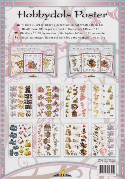 Hobbydols poster nr. 140 en 141