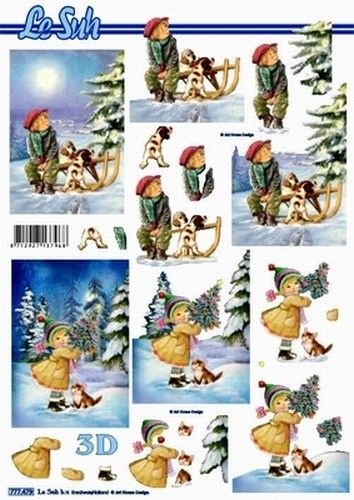 Le Suh knipvel kerst 777479 (Locatie: 5647)