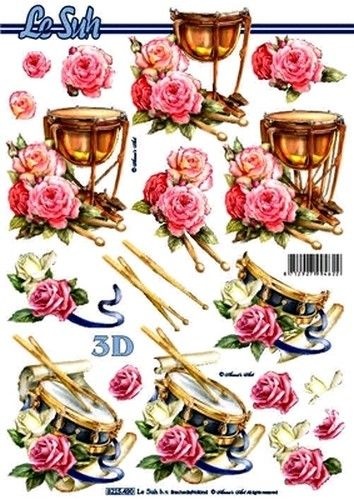 Le Suh knipvel muziek instrumenten 8215 490 (Locatie: 5644)