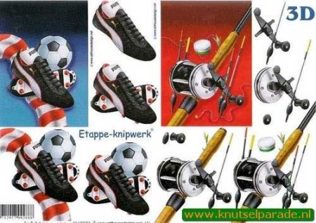 Le Suh knipvel voetbal / vissen 4169271 (Locatie: 5522)