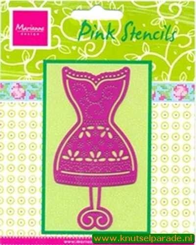 Marianne Design pink stencils PK 9003 (Locatie: D03 )