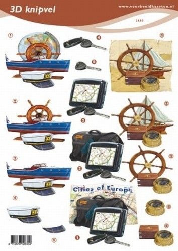 Voorbeeldkaarten maritiem 2630 (Locatie: 5556)