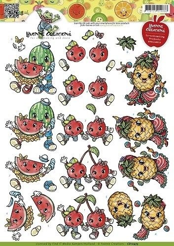 Yvonne Creations knipvel fruit CD10475 (Locatie: 4432)