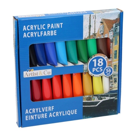 Acrylverf 18-Delig 52794