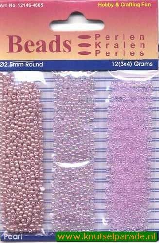 Hobby & Crafting Fun beads 2,5 mm 12146-4605 (Locatie: K3)