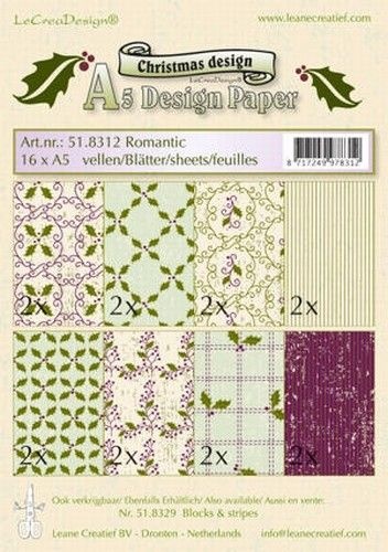 Le Crea Design, design paper, Romantic, A5 51.8312 (Locatie: S2)