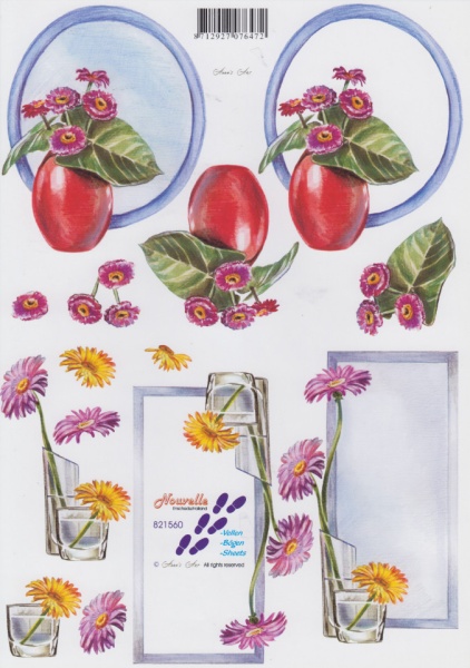 Le Suh knipvel bloemen nr. 821560 (Locatie: 1534)