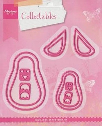 Marianne Design Collectables set penguin COL1331 (Locatie: 5507)