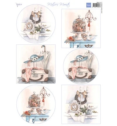 Marianne Design knipvel brocante MB0176 (Locatie: 2205)