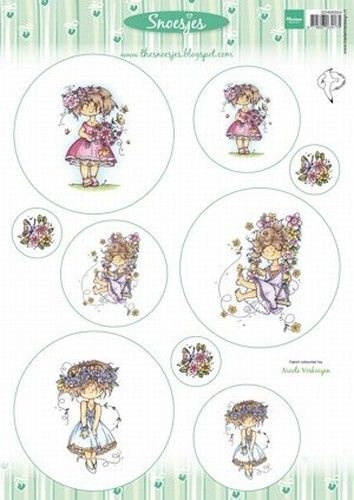 Marianne Design knipvel snoesjes summer 3DHM 0054 (Locatie: 5835)