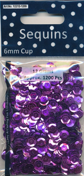Sequins Regular Purple Cup 12212 1209 (Locatie: 1d )