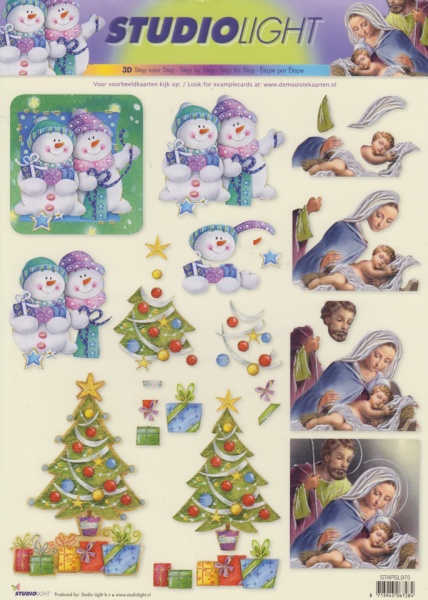 Studio Light knipvel kerst STAPSL975 (Locatie: 1757)