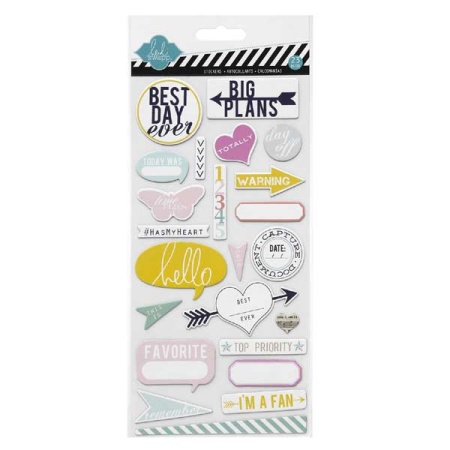 Heidi Swapp Stickers teksten 368901 (Locatie: 0515)