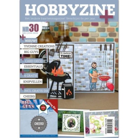 Hobbyzine Plus nr. 30 mei-juni 2019 incl. gratis snijmal Cheers