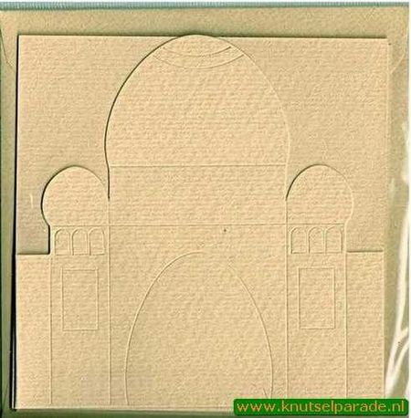 Ilses tempel, 3x kaart, 3x envelop zand nr. 21024/3 (Locatie: OO035 )