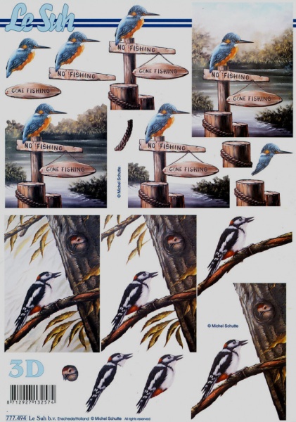 Le Suh knipvel vogels 777494 (Locatie: 2909)
