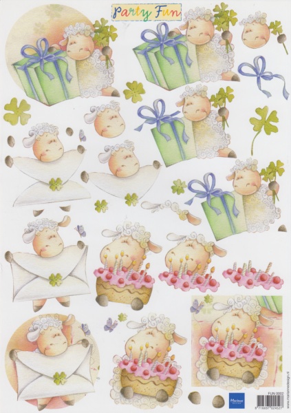 Marianne Design knipvel party fun FUN0002 (Locatie: 0501)