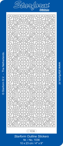Starform sticker goud 1036 (Locatie: HH125)
