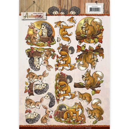 Yvonne Creations knipvel herfst CD10947 (Locatie: 0117)