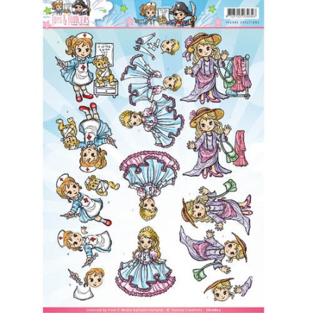 Yvonne Creations knipvel verkleden CD10827 (Locatie: 2235)