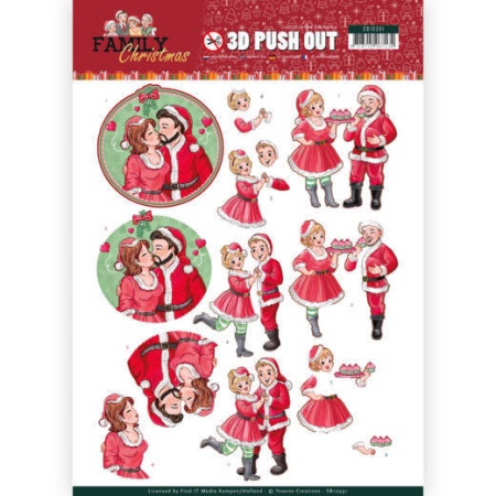 Yvonne Creations stansvel kerstmis SB10391 (Locatie: 5525)