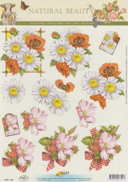 Doe Maar knipvel bloemen 11053-322 (Locatie: 4517)