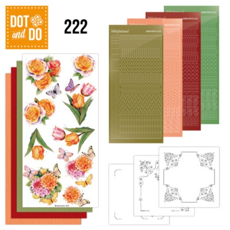 Dot and Do 222 Jeanine's Art - Perfect Butterfly Flowers DODO222