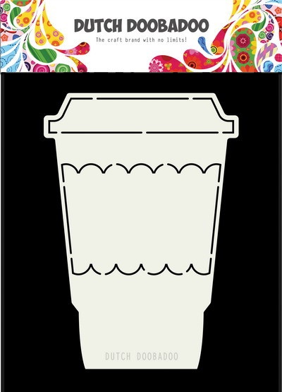 Dutch Doobadoo Card Art Coffee Mug stencil A5 470.713.694 (Locatie: 1126)