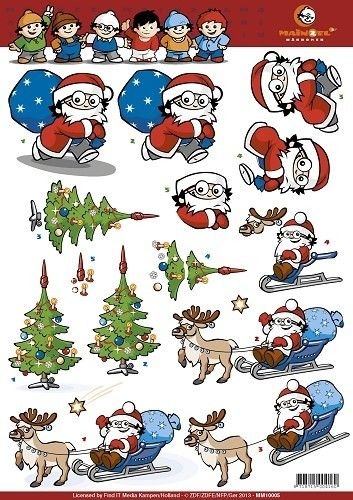 Mainzel Mannchen knipvel kerst MM10005 (Locatie: 833)