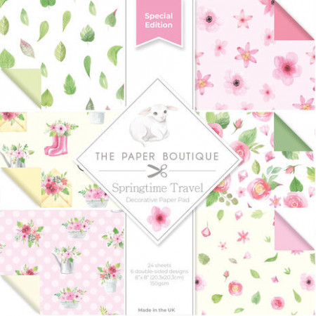 The Paper Boutique Springtime Travel Paper Pad PBSP1007