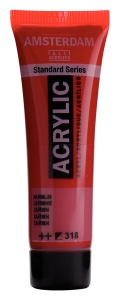 Amsterdam Acrylverf Tube 20 ml Karmijn 318