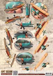 Amy Design knipvel vliegtuigen CD10847 (Locatie: 5531)