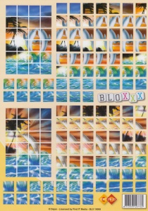 Card deco knipvel dolfijnen bloxxx BLX1008 (Locatie: 0527)